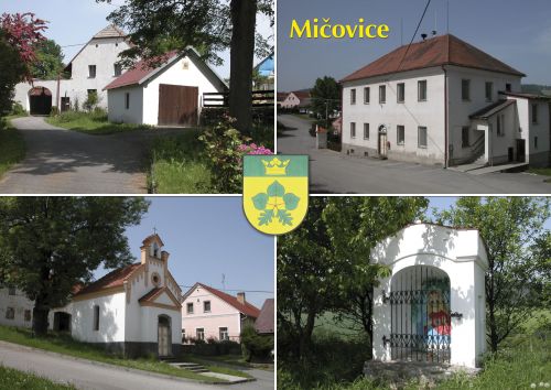 Mičovice - pohlednice 
